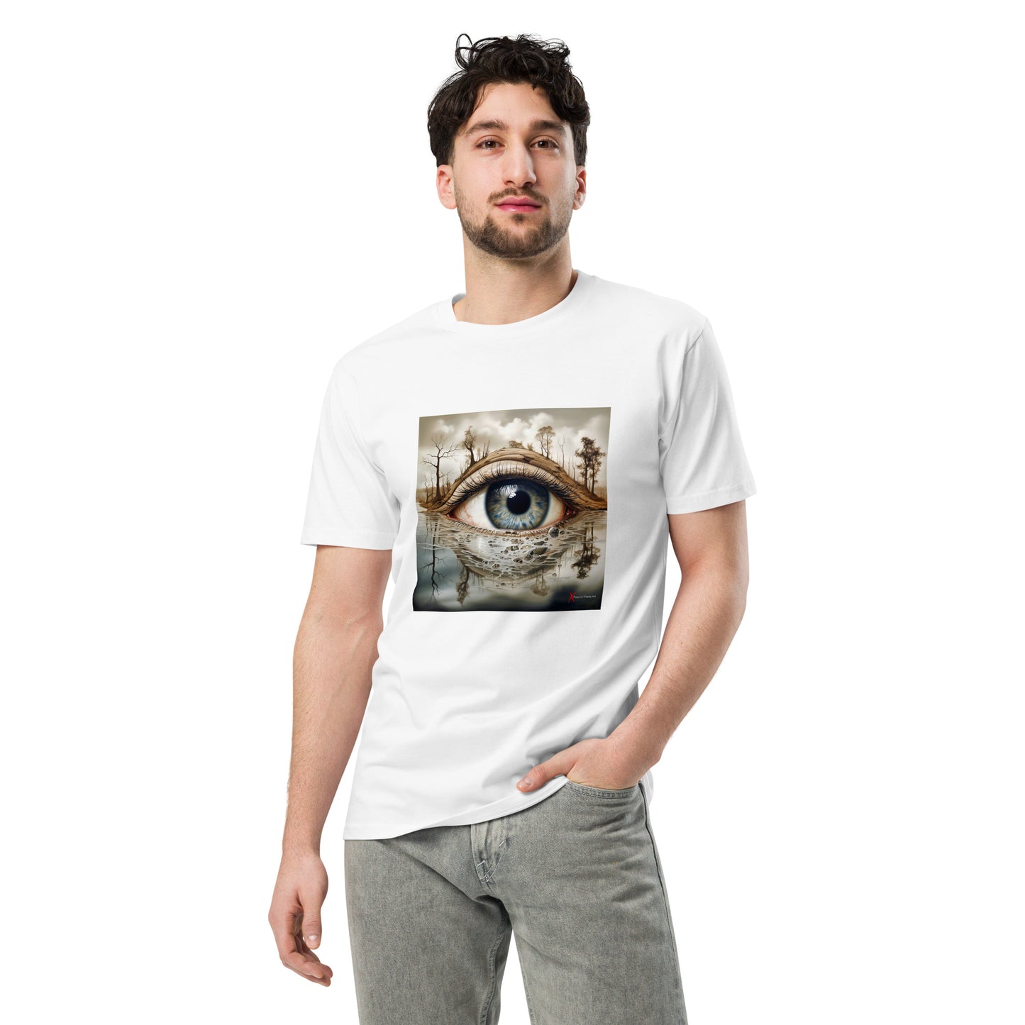 Unisex premium t-shirt, Nature's Eye