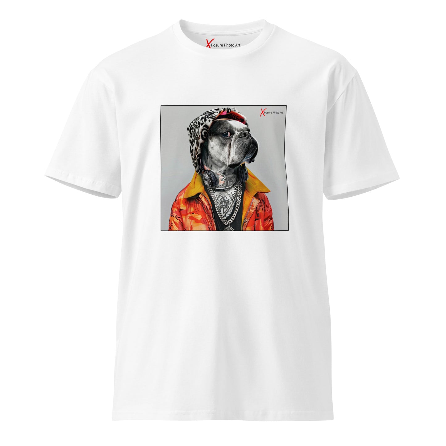 Unisex premium t-shirt, Bulldog Rapper