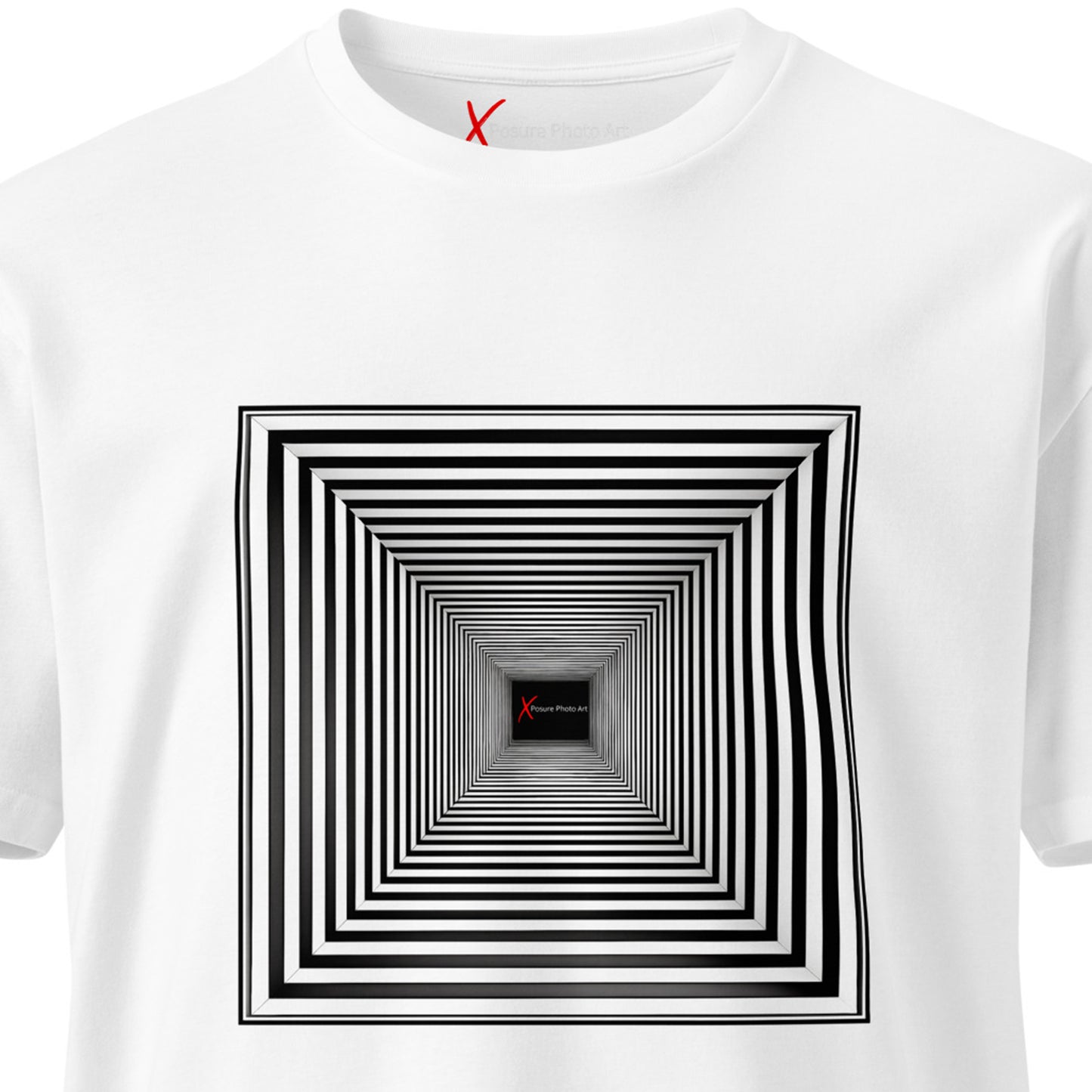 Unisex premium t-shirt-Op Art Room