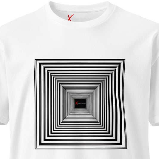 Unisex premium t-shirt-Op Art Room