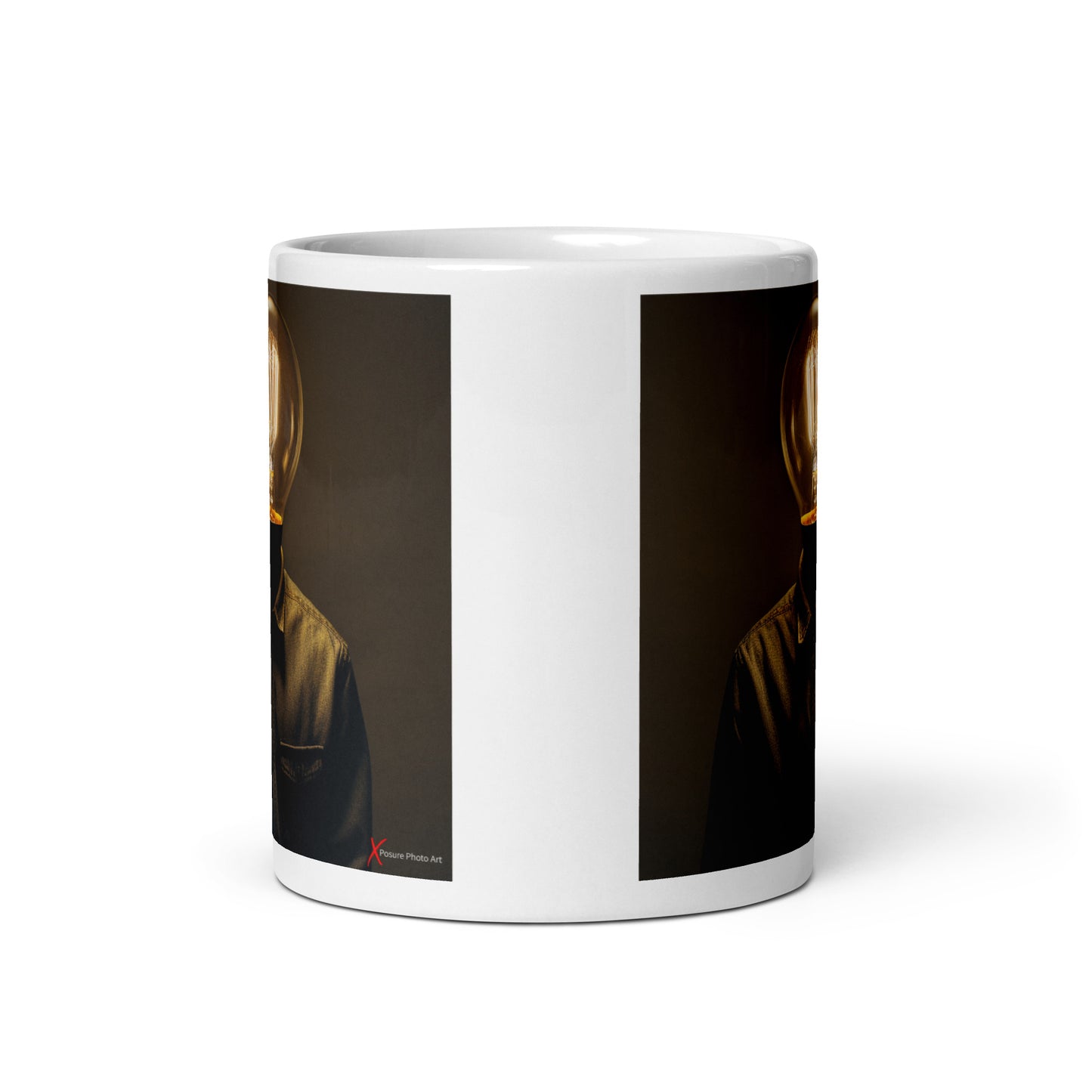 Chic White glossy mug, Idea