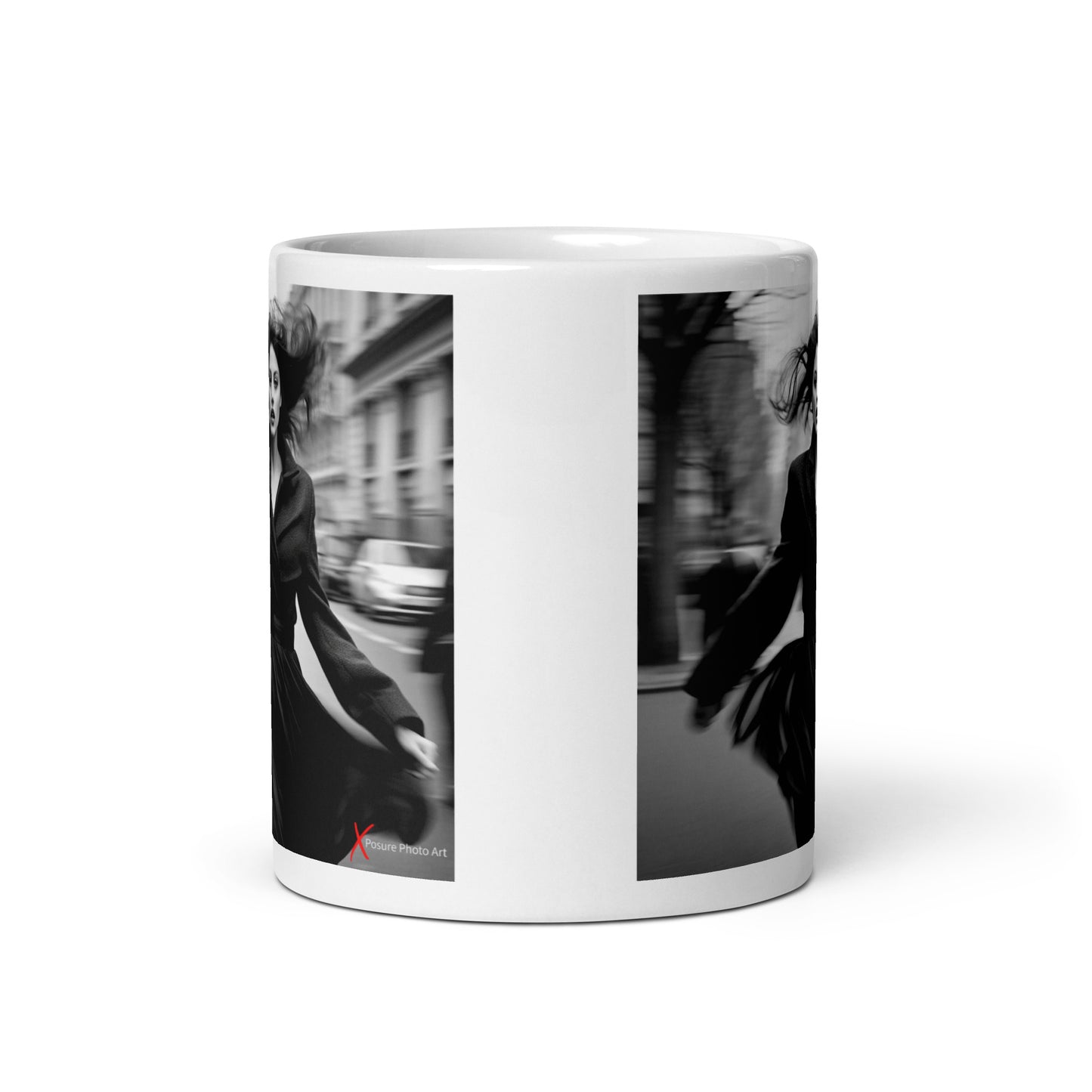 Chic White glossy mug, Je t'aime