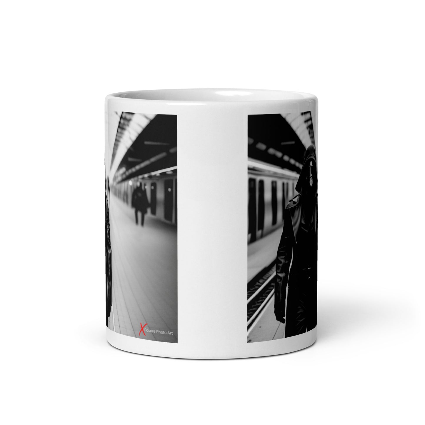 Chic White glossy mug, Traveller