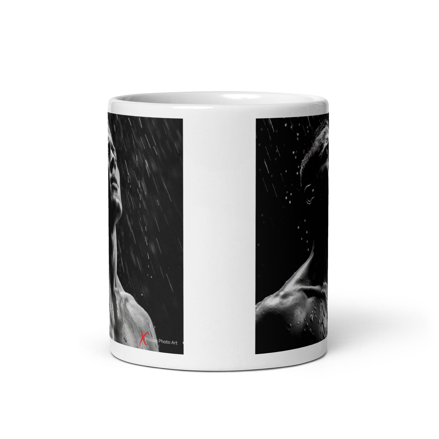 Chic White glossy mug, Acid Rain