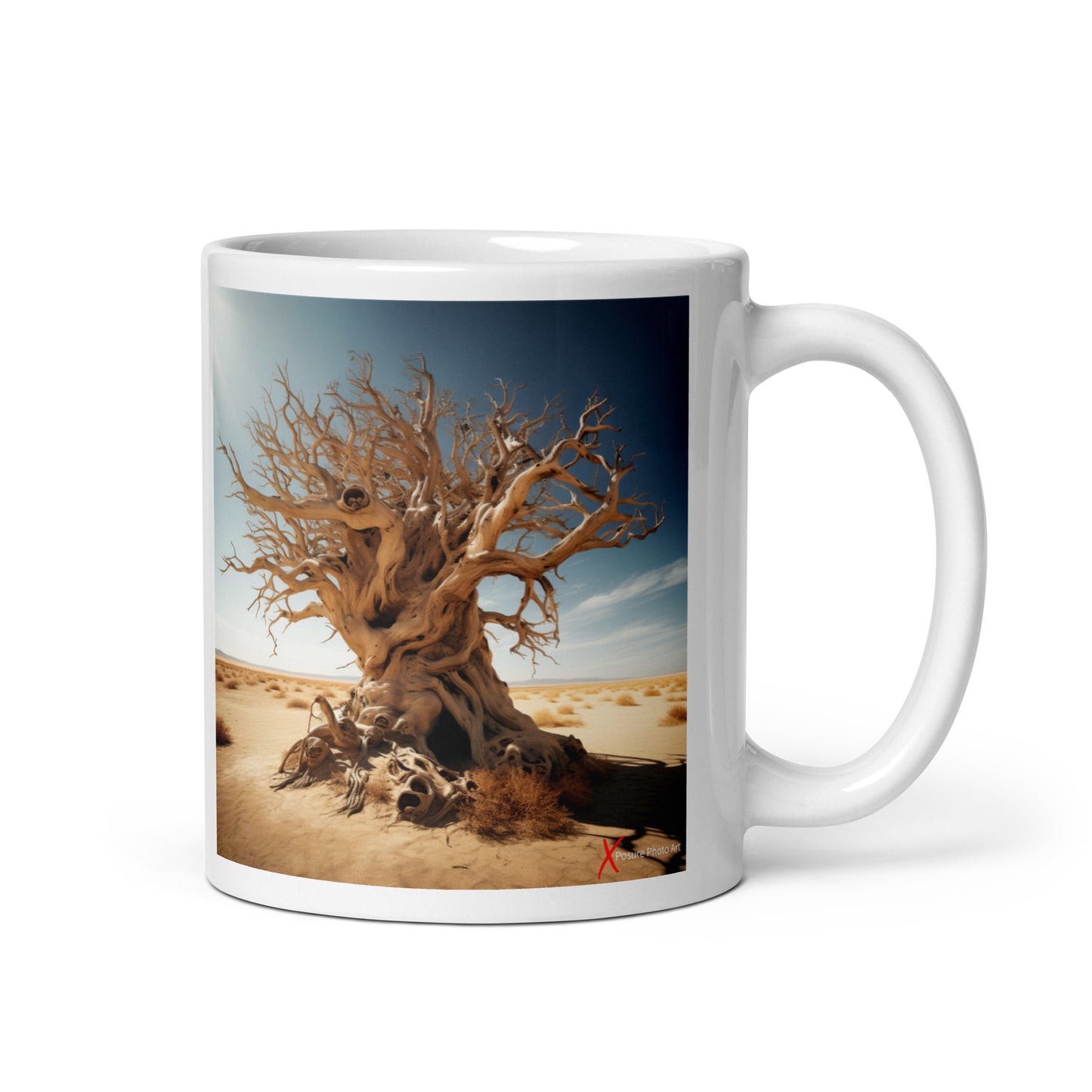 Chic White glossy mug, Tree of Life